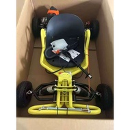 Pemasangan Rangka Kereta Drift Elektrik Kanak-kanak Go-Kart Bahan Api 4 Roda Dewasa Petrol