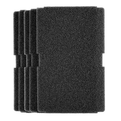 5 Piece Dryer Filters Black Sponge For Beko/Grundig/Elektra Bregenz/Blomberg Part 2964840100 Tumble 