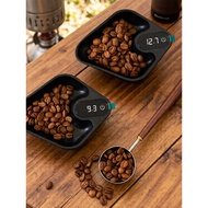 Outdoor Camping Picnic Hand-Brewed Coffee Scale Electronic Scale Portable Coffee Bean Bean Dish Coff