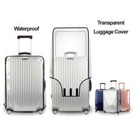 Transparent Luggage Cover Protector Luggage Bag Cover Sarung Beg Luggage Protector Cover Luggage Bag
