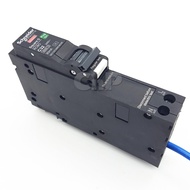 ( โปรโมชั่น++) คุ้มค่า Schneider เซอร์กิตเบรกเกอร์กันไฟดูด/ไฟรั่ว Circuit Breaker 1P 16A - 50A รุ่น