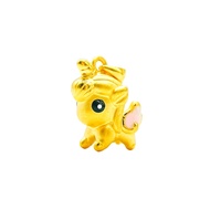 Top Cash Jewellery 999 Pure Gold Unicorn Pendant [LM39]