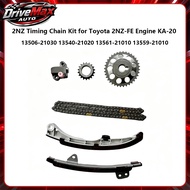 Yokozon 2NZ Timing Chain Kit for Toyota 2NZ-FE Engine KA-20 13506-21030 13540-21020 13561-21010