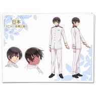 HONDA Cosplay jiret costume Kiku Hetalia'sHONDA