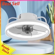 13 Inch Ceiling Fan Dimmable Modern Ceiling Fan with Lights and Remote Control