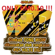 🔥SIMKAD TONE WOW🔥TWE FLEXI LITE. PUSH TWE🕶 (Register & TOPUP before Ship)