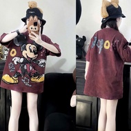 QC L1 Paper Cotton T-shirt, Soft, Smooth, Super Cool, wrinkle-free, loose form with hidden pants AG0