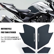 For HONDA CB1000 Hornet 2025 Motorcycle Rubber Fuel Tank Pads Hornet 1000 Accessories Knee Grip Deca