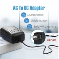 Universal 12V 2A Power Supply Adaptor AC 100-240V to DC 12V adapter For CCTV Security/TV Plus/mic
