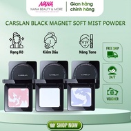 [Black Cap] Carslan 2.0 Black Magnet Soft Mist Powder Pressed Powder 8g - Nana Shop