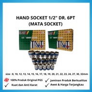 MATA HAND SOCKET 1/2" DR. 6PT (SOCKET BIT)