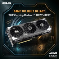 ASUS TUF Gaming AMD Radeon RX 9060 XT 16GB GDDR6 OC Edition 128bit 2048SP DX12 AMD RDNA4 GPU / TUF-R