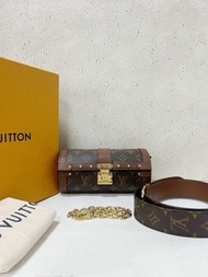 LV papillon trunk 老花巴比龍圓筒