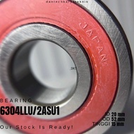 BEARING 6304LLU NTN RUBBER CAP BEARING 6304 LLU