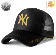 Topi Distro Ny / Topi distro Ny Premium / TOPI TRUCKE NY / Logo Gold
