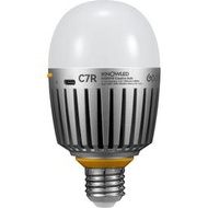 【控光後衛】Godox 諾力KNOWLED C7R RGBWW影視創意燈泡 10W 內建電池