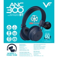 VF ANC 300 BT Active Noise Cancelling Bluetooth Headphone Strong Bass Bluetooth V5.3 up to 60H Playt