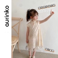 Kids Cheongsam,CNY Baby Girls Cheongsam Dress, Hanfu Baby Girls Dress,Cny Clothes Kids,Baby Girl Clo