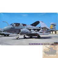 Hasegawa 1/72 EA-6B Prowler USS Kitty Hawk Upgrade Fighter Aircraft Model War Assembly
