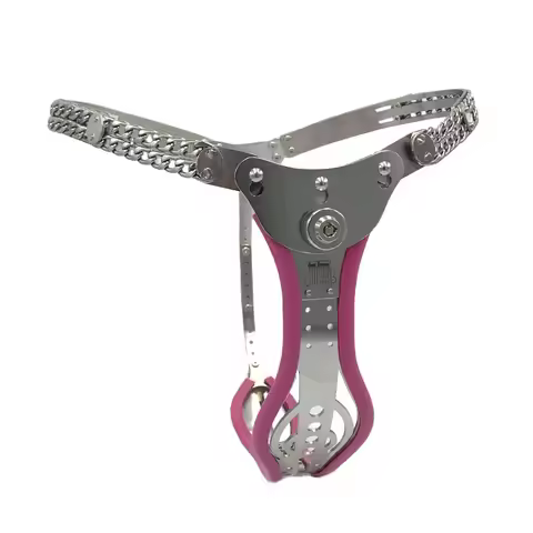 Black Emperor SM New Style Women's Stainless Steel Chastity Belt Adult Products Wholesale