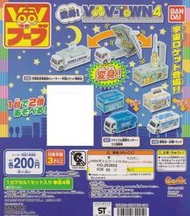 【奇蹟@蛋】 BANDAI(轉蛋 )VOOV變身造型小車精選4     全3種 整套販售  NO:3288