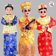 L&amp;L SHOP ชุดลมจีน ชุดจีนเด็ก ชุดจีนเด็กชาย ชุดจีน ชุดฮ่องเต้ ชุดตรุษจีน ครบชุด เสื้อ+หมวก