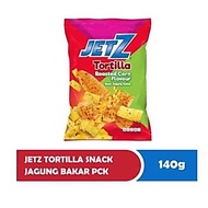 [1 Pack contains 3 pcs] Jetz Tortilla Grilled Corn Snack 140 g