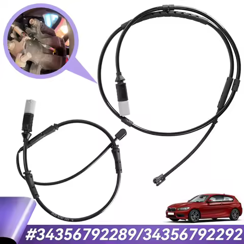 Brake Sensor Car Front + Rear Brake Disc Pad Wear Sensor 34356792289 34356792292 For BMW F20 F21 F22