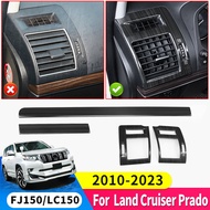 Stainless Steel Air Conditioning Vent Decoration Accessories for Toyota Land Cruiser Prado 150 Fj150