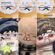 OPTIMISTI Mini Doll Glasses, Rectangle Toys 8.5CM Glasses, Creative 8.5CM Multi Color  Glasses for  