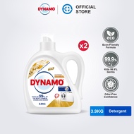 [TWIN PACK] DYNAMO Laundry Detergent Anti-bacterial 3.9kg | Tackles 99% of stain & odors | Long last