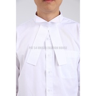 Lawyer Bib / Lawyer Jabot – Men’s Lawyer Bands with Velcro Fastening (for Wing Collar Shirt)
