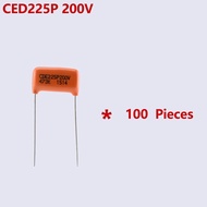 KR-【Made in USA】Original Elpac/CDE/SBE 225P 473K 0.047UF Vintage Orange Tone Cap (Capacitor)  For El