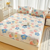 [READY STOK] CADAR VIRAL ANTI KEDUT Fitted Bedsheet Twin Queen King Size Bedsheet Floral Design Fitt