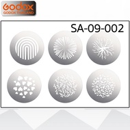Godox Gobo Set SA-09-001 SA-09-002 SA-09-002 SA-09-004 อุปกรณ์เสริม สำหรับ SA-17 & SA-P - Godox Thai