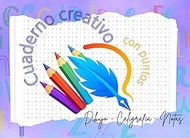 Cuaderno creativo con puntos. Dibujo-Caligrafía-Notas: Libreta punteada para diseños creativos. Cuad