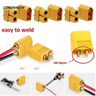 COMOWANYW 1/2pcs Aircraft Model Accessories  Solid Male & Female RC Model