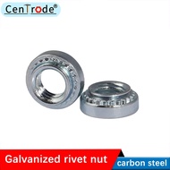 4.8-stage galvanized rivet nut environmental protection plate gold nut rivetnut rivet nut Rivet nut 