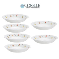 CORELLE Serving Bowl 21.6cm x 3.6cm 6 Piece Set Salad Season