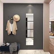 4/8 Pack Of 3D Square Acrylic Mirror Wall Stickers, 1mm Thick - Shatterproof, Removable Self-Adhesiv