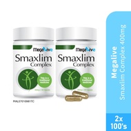 MEGALIVE Smaxlim Complex 400mg 100's X 2 Slimming Product Lulus KKM, Supplement Kurus HTM Pharmacy