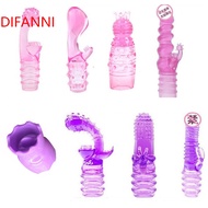 LILO Trendy Cooking Finger Av Stick Single And Double Head Cover Massage Head Cover Vibration Tongue