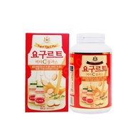 Viên nén có thể nhai VC Hàn Quốc cam quýt việt quất vị sữa chua vitamin vitamin C viên ngậm làm trắn