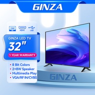 GINZA  smart tv 32 inches on sale 32 inch led tv flat screen smart tv promo led tv 32 inches ultra-slim Multi-ports television smart tv