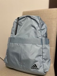 淺藍色adidas backpack 大容量