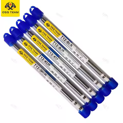 OSS T12 Series Tip Electric Soldering Tips For Hakko Fx951 T12-X T12-D ST91 ST92 Soldering Station H