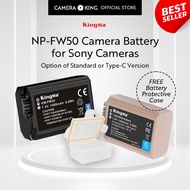 [KingMa] NP-FW50 Camera Replacement Battery with 1080mAh Capacity For Sony Cameras - NPFW50 / FW50 /