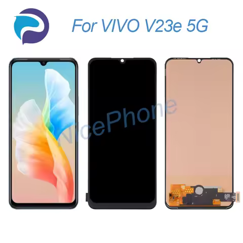for VIVO V23e 5G LCD Display Touch Screen Digitizer Assembly Replacement 6.44" V2126 For VIVO V23e 5