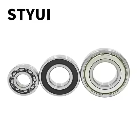 2pcs Deep Groove Ball Bearing 6000 6001 6002 6003 6004 6005 6006 6007 6008 ZZ RS