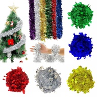 6ft 180cm stars,snowflake colorful thick christmas tree/garland/decor/ribbon/tinsel,light,AKA